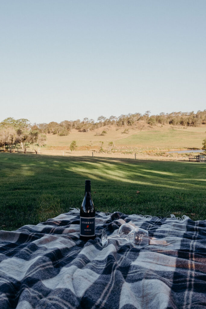 Picnic spot with a view of the hills. Bunnyconnellen Winter Accommodation